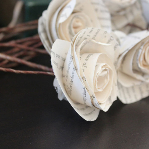 book bouquet