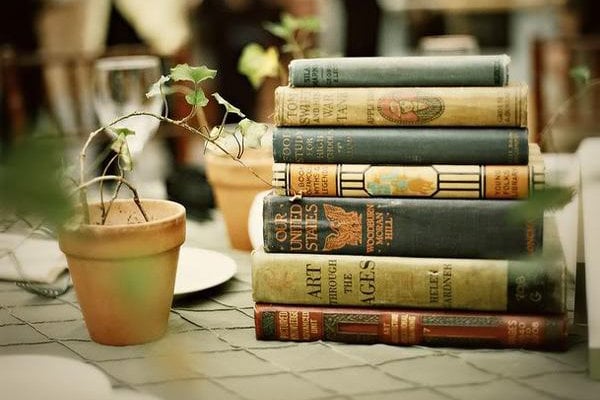 book centerpiece