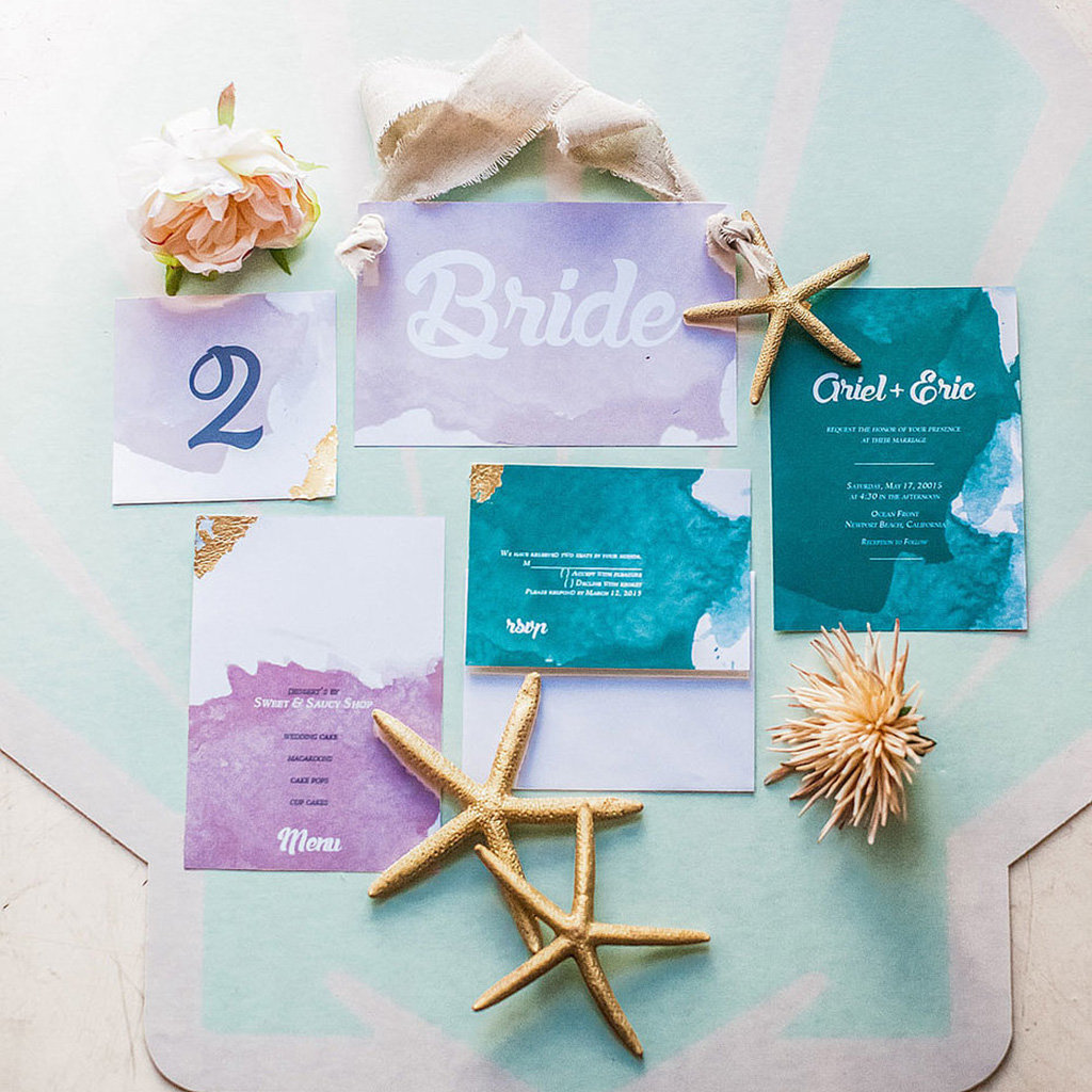 little mermaid wedding