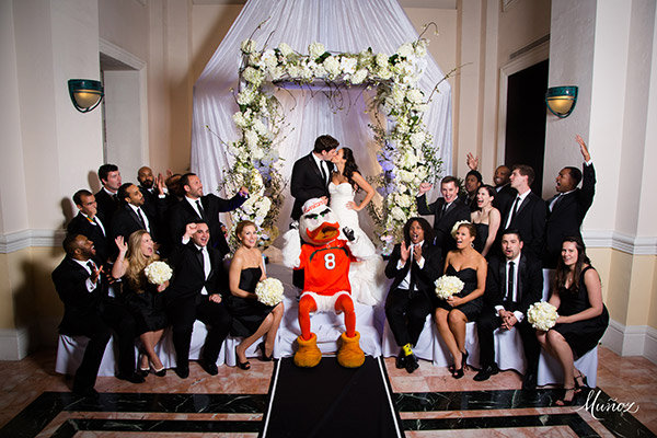 mascot wedding