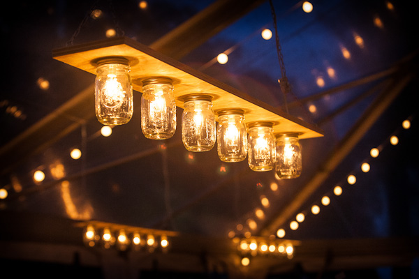 mason jar light fixture