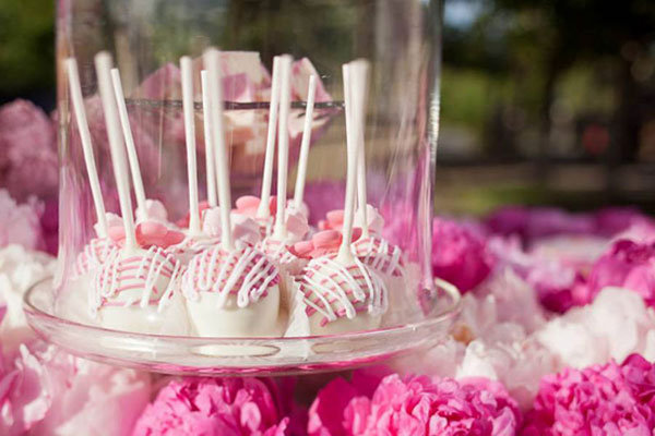 pink cake pops