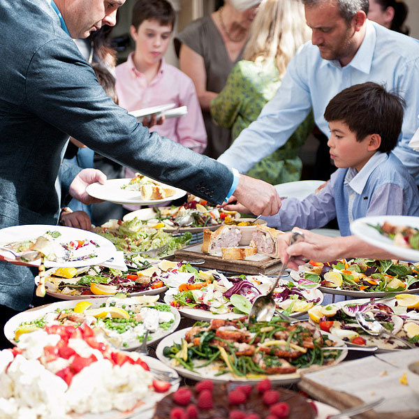 wedding buffet