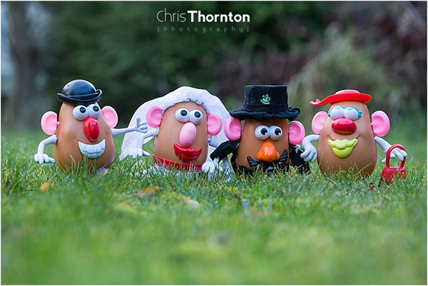 mr potato head wedding