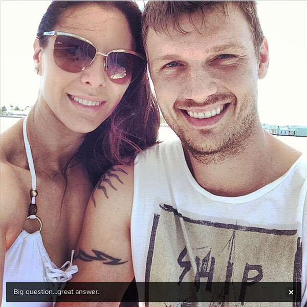 nick carter engaged