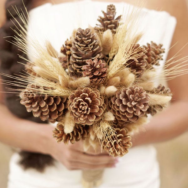 pinecones bouquet