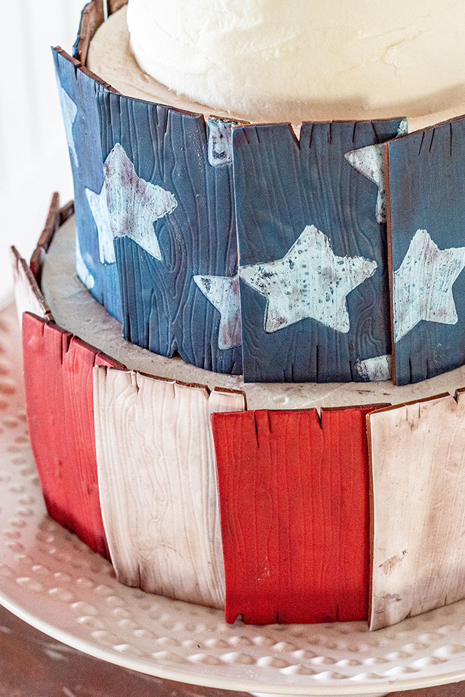 Patriotic wedding inspiration shoot