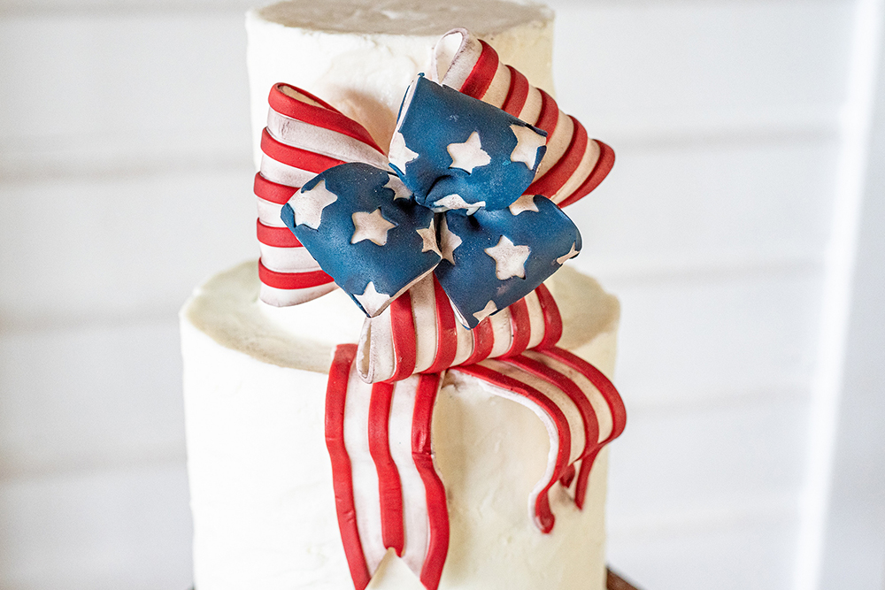 Patriotic wedding inspiration shoot