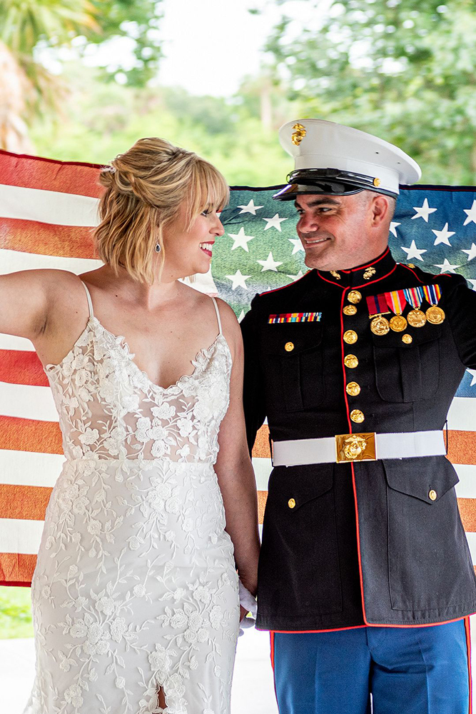 Patriotic wedding inspiration shoot