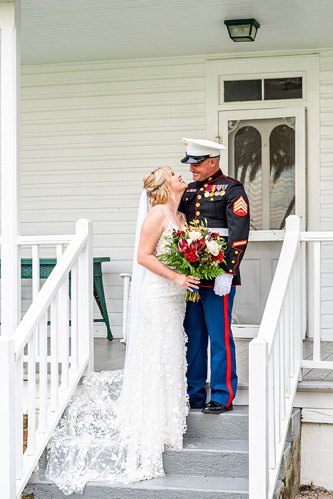 Patriotic wedding inspiration shoot