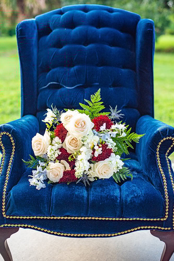 Patriotic wedding inspiration shoot
