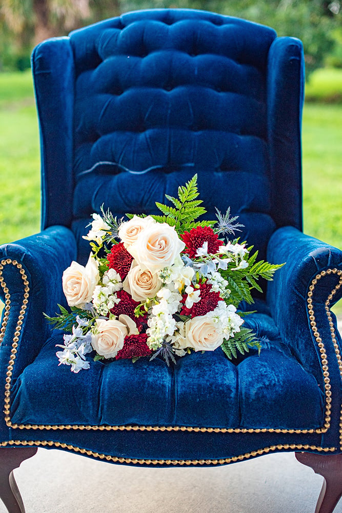 Patriotic wedding inspiration shoot