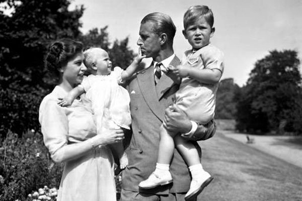 queen elizabeth ii prince philip prince charles princess anne