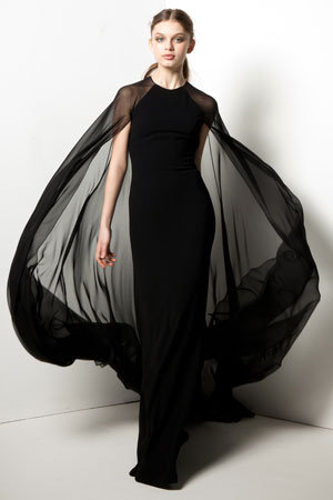 reem acra shopbop black crepe