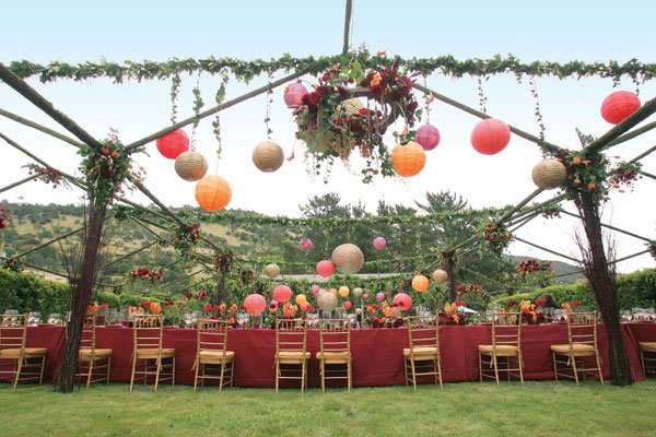 fall wedding decor