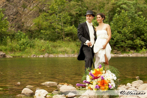 rock climbing wedding 