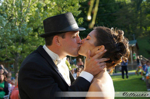 rock climbing wedding 