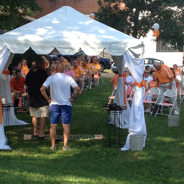 tailgating wedding