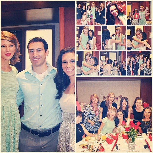 See Viral Video of Taylor Swift at Fan's Bridal Shower