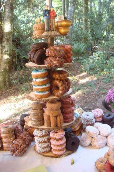 doughnut tower