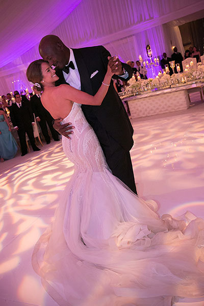 michael jordan yvette prieto wedding