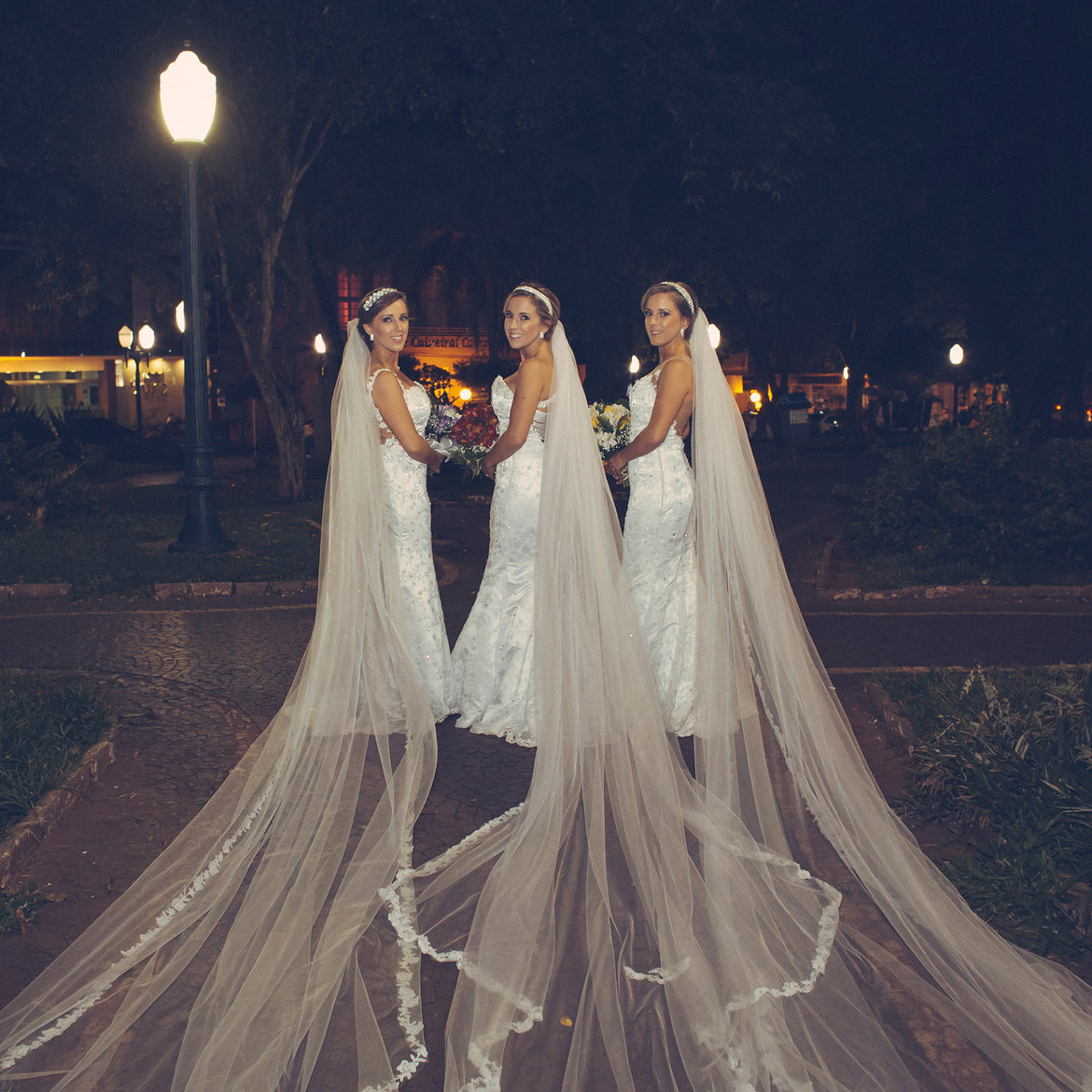 triplet wedding