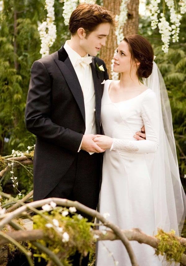 First Photos of Bella's Breaking Dawn Wedding Dress! BridalGuide