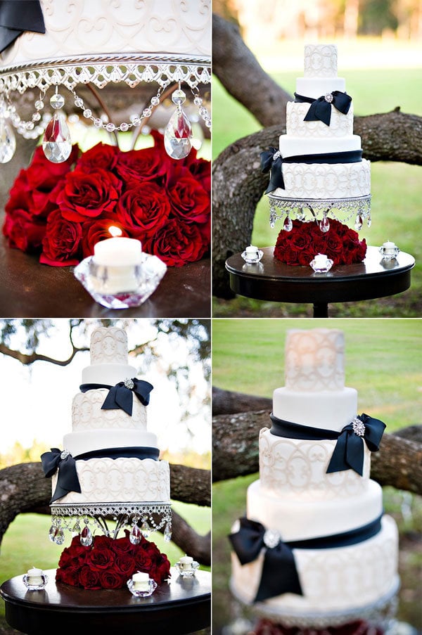 twilight wedding cake