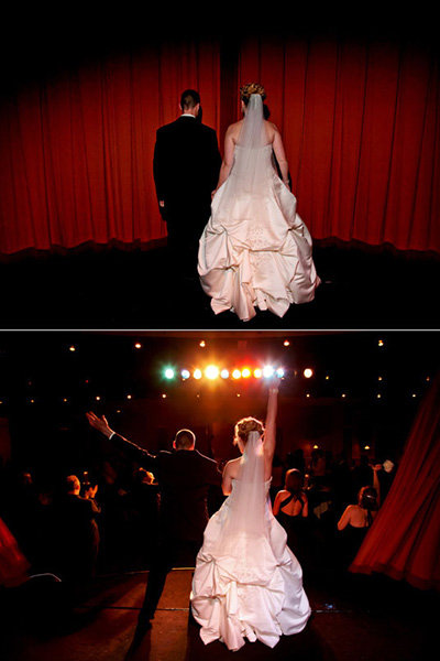 theater wedding