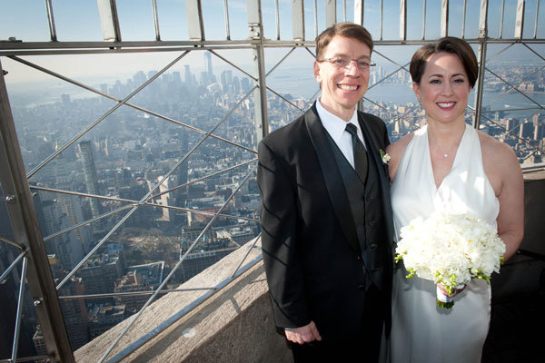 empire state building wedding