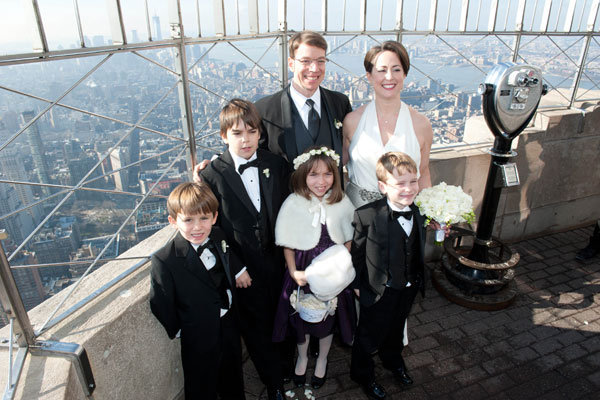 empire state building wedding