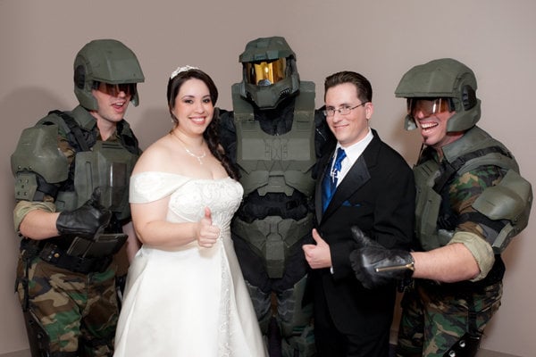 halo theme wedding