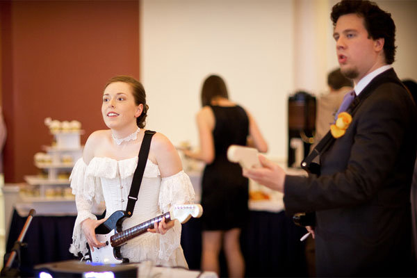 rock band theme wedding