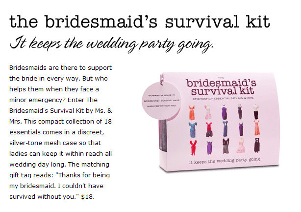 Wedding Day Survival Kit Bridalguide Weddkit 3 4