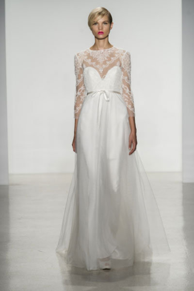 amsale wedding gown