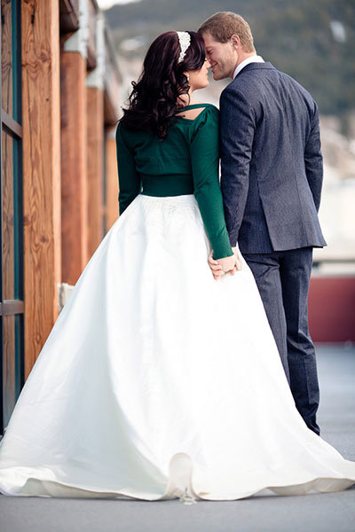 Baby It s Cold Outside The Coziest Bridal Cover Ups BridalGuide