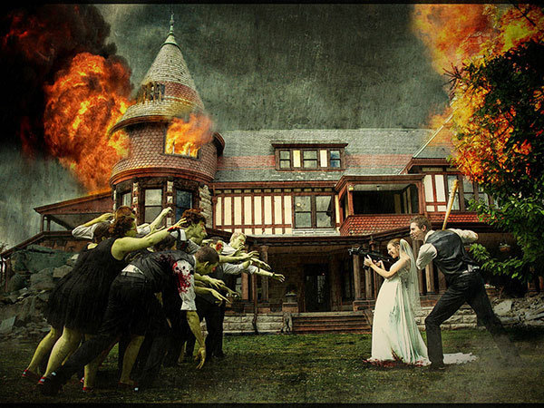 Zombie Wedding Ideas Inspired by Walking Dead BridalGuide