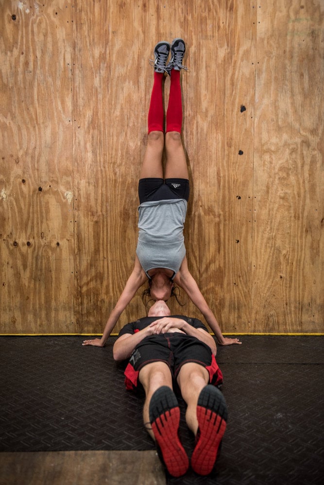 crossfit engagement photo