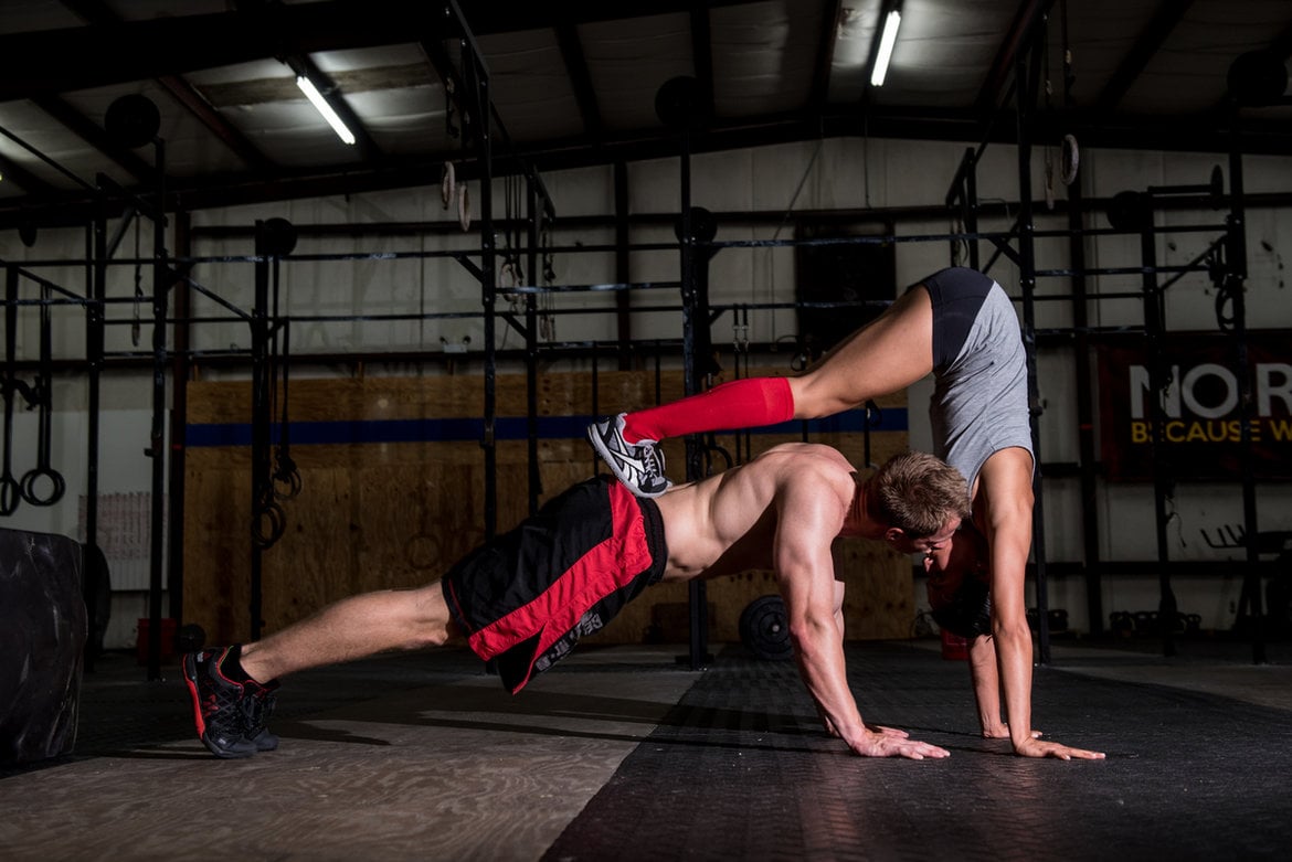 crossfit engagement photo