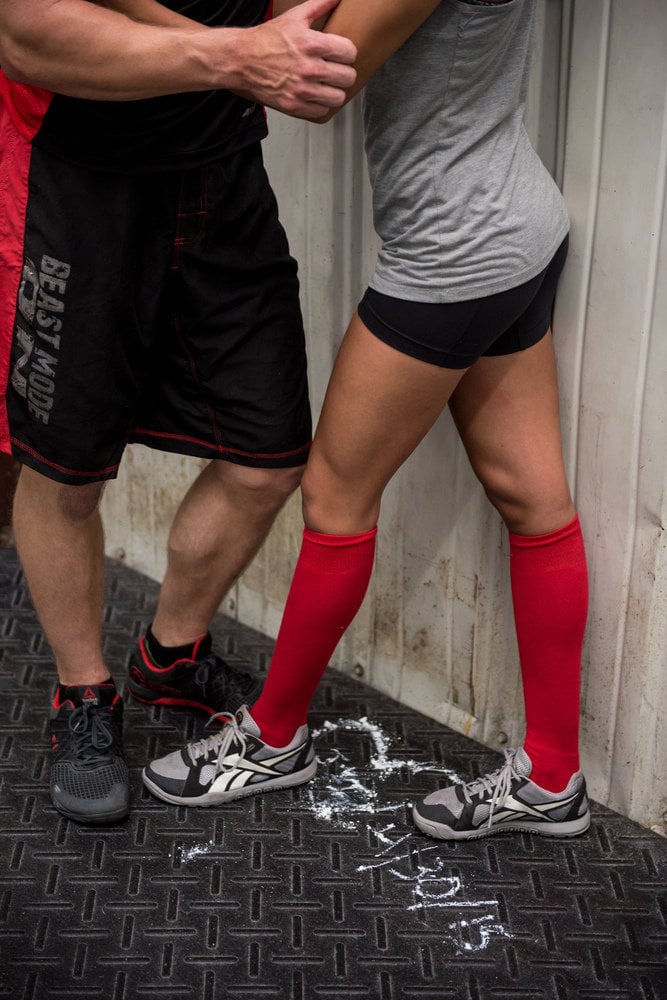 crossfit engagement photo