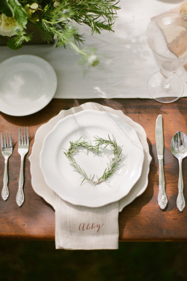 wreath place cards