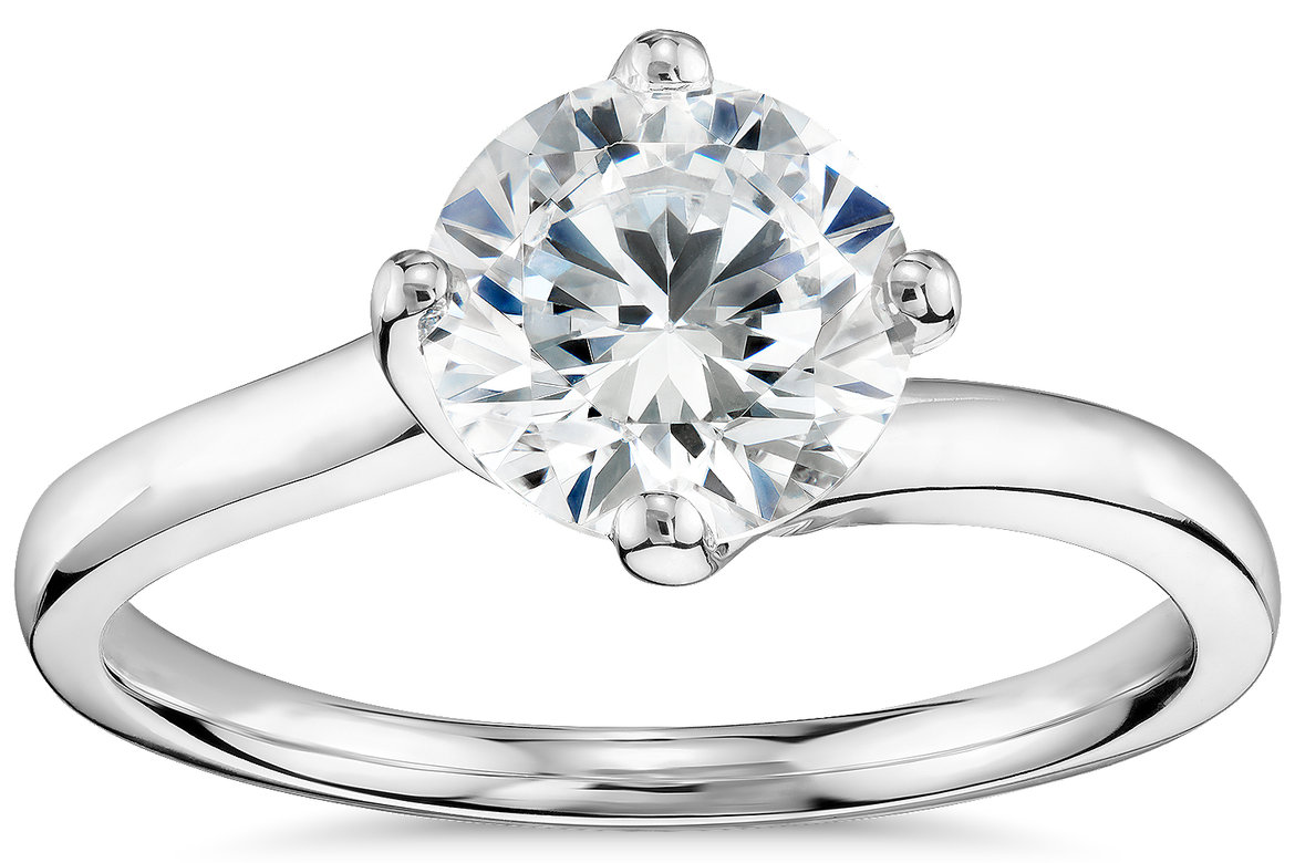 truly zac posen east west engagement ring