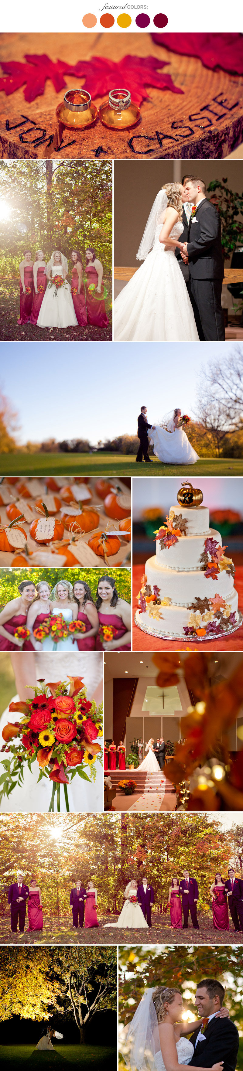 Fall Wedding Colors: 25 Combinations You'll Love BridalGuide