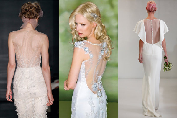 illusion wedding dress backs