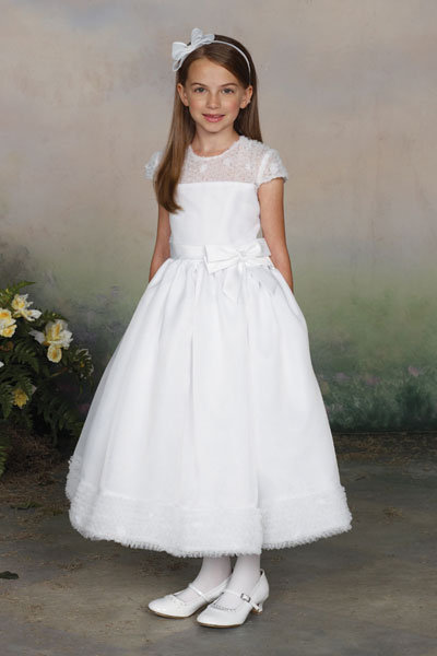 Matchinglook White Flower Girl Dress