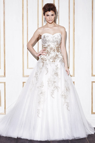 blue by enzoani wedding gown