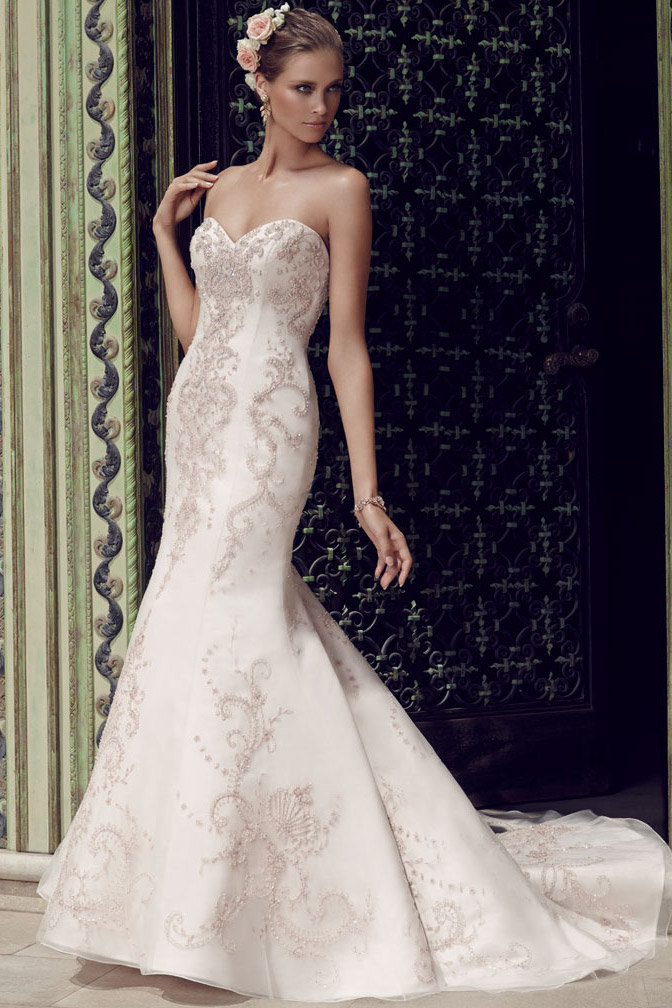 casablanca wedding gown