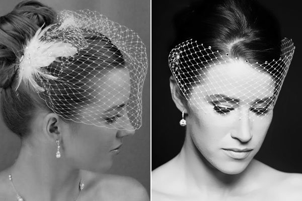 birdcage veils