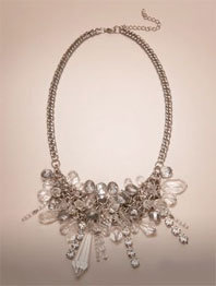 crystal bib necklace