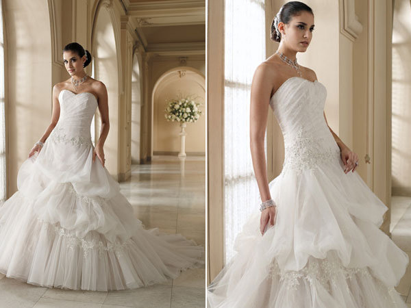 david tutera for mon cheri wedding gown